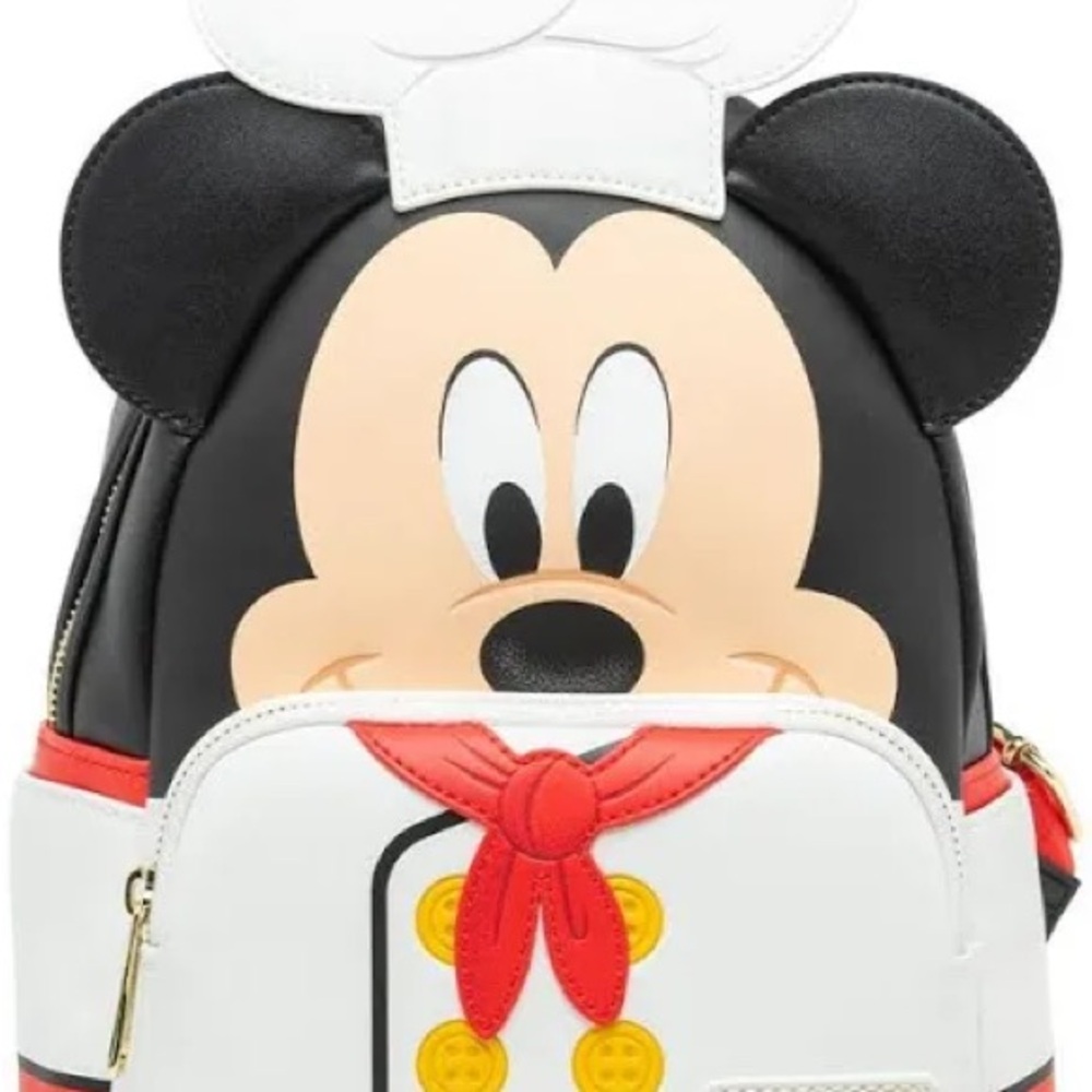 Disney Loungefly Mickey Mouse Chef Mini Backpack/ NWT! - Picture 3 of 4